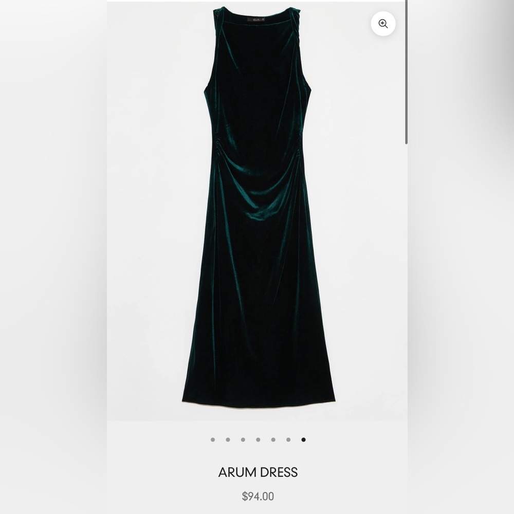 DÈLUC - Arum Dress Green - Picture 2 of 7